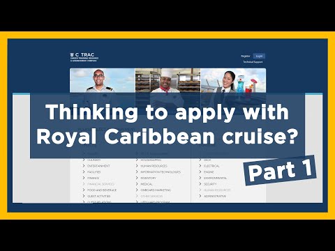 How to register an account with Royal Caribbean Cruise - CTRAC  (Pt1)