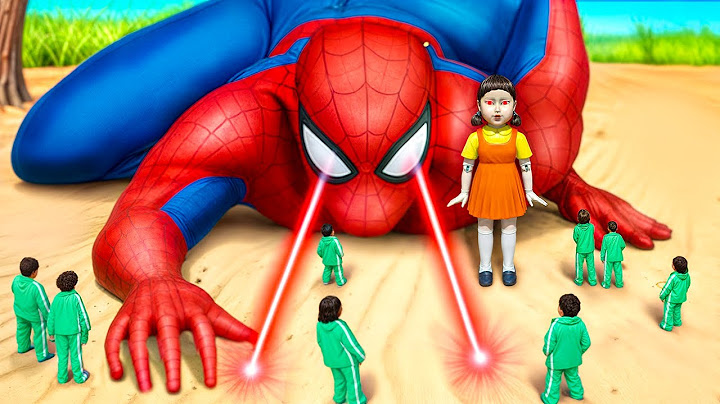 Superhelden in het Squid Game 2! Superman vs Spider-Gwen vs de pop!