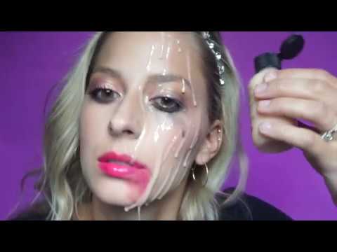 Melting Wax Halloween Makeup Tutorial - YouTube