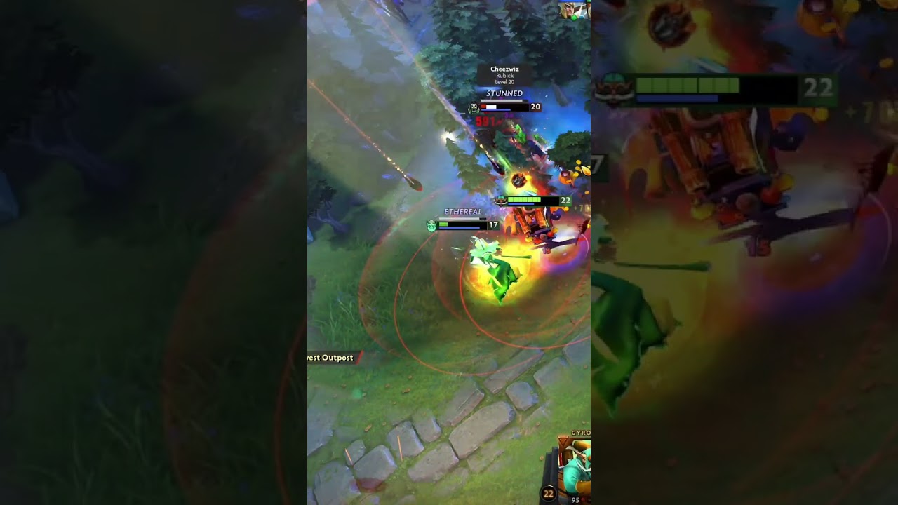 INSANE Gyrocopter in Turbo Mode | Dota 2 Highlights