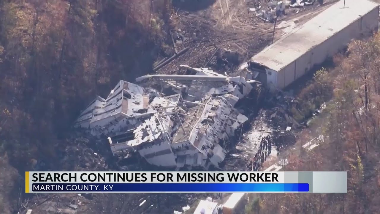 1 dead, 1 missing in Kentucky coal preparation plant collapse