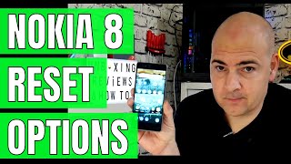 Nokia 8 FULL ERASE & Other Network Reset Options screenshot 5