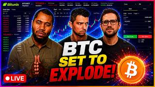 Bitcoin Big Move Up! Live Trading & TA