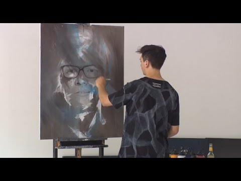 Bogdan Pascu- Experimentierlabor für Malerei \u0026 Grafik / Kunstakademie Bad Reichenhall