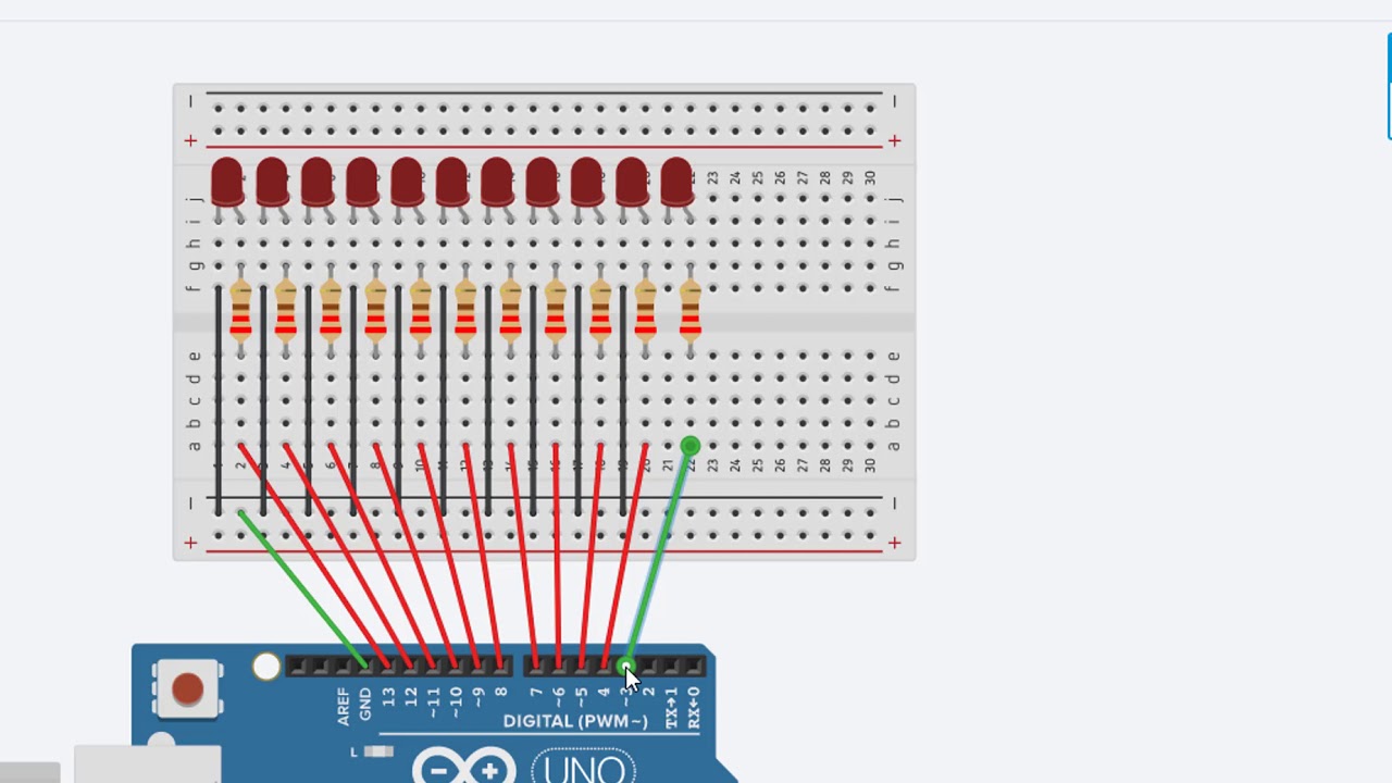 Wiring LEDs in parallel - YouTube