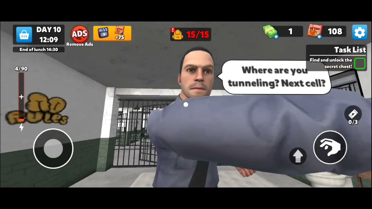 PRISON ESCAPE DAY 10 | GUARD BEAT ME LIKE HELL