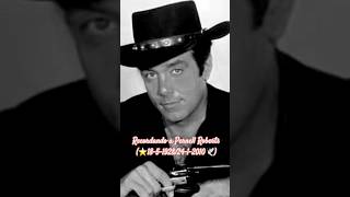 El 18-5-1928 nacía el actor Pernell Roberts, hoy sería su 98 aniversario (⭐️18-5-1928/24-1-2010🕊)