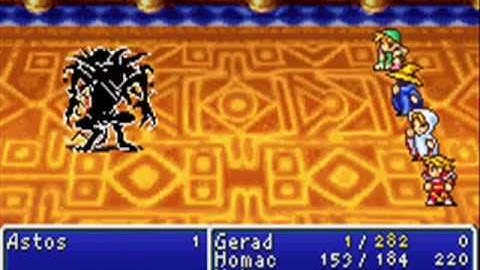 Final Fantasy I (GBA) Boss 3: Astos