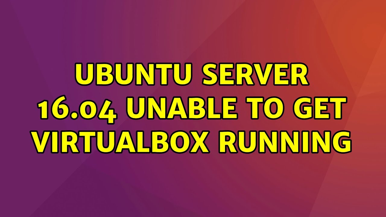 ubuntu virtualbox alternative ubuntu virtualbox alternative