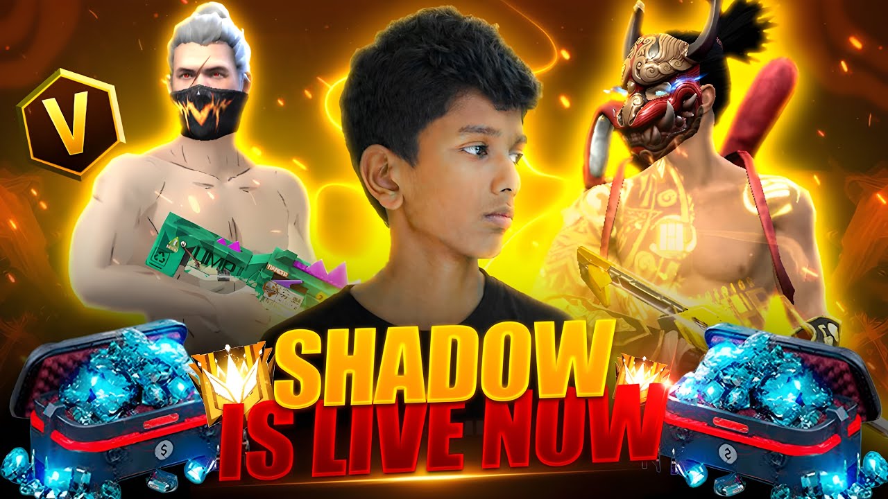 🔴කස්ටම් වීරයො ටික එන්න | SHADOW IS LIVE 🤩🔥 #freefire #1vs4#freefire# ...