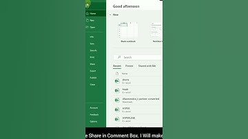 Shortcut to Save File in Excel #Short #Excelshort