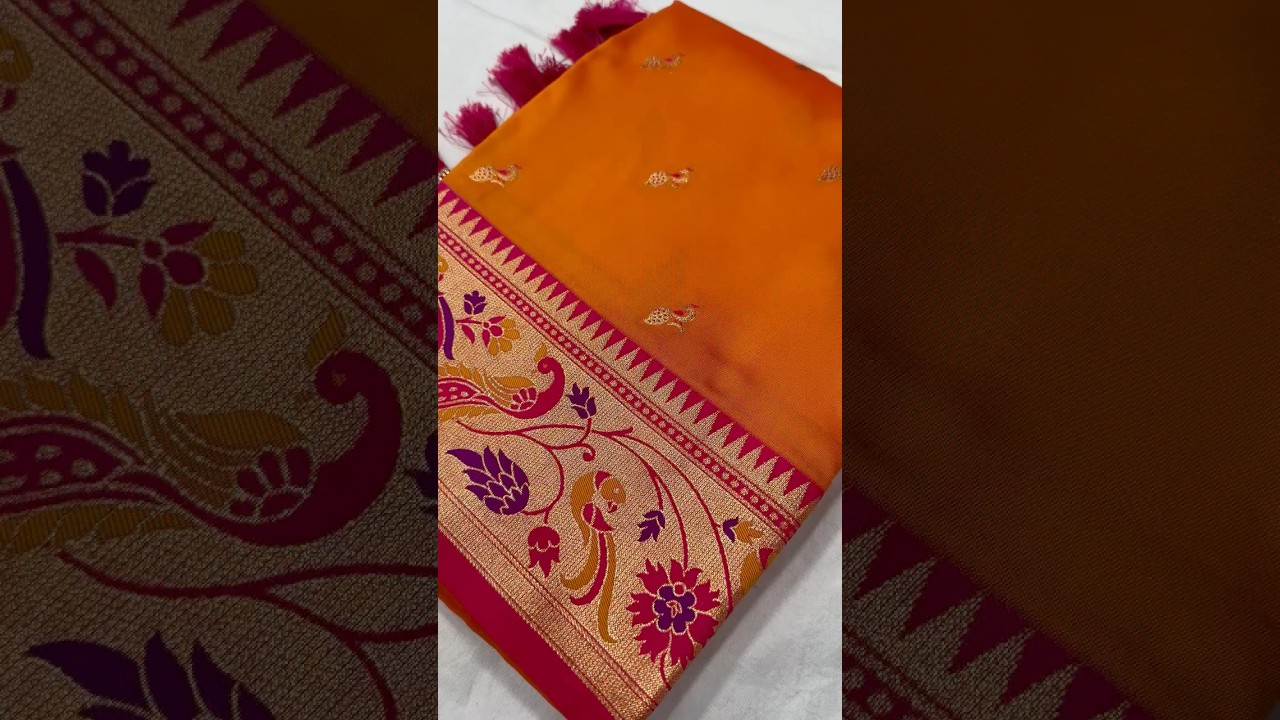 Royal Paithani Soft Silk Saree