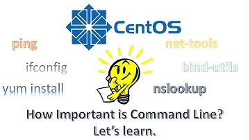 Commands PING, IFCONFIG, YUM INSTALL, NSLOOKUP and Package Installs: NET-TOOLS, BIND-UTILS