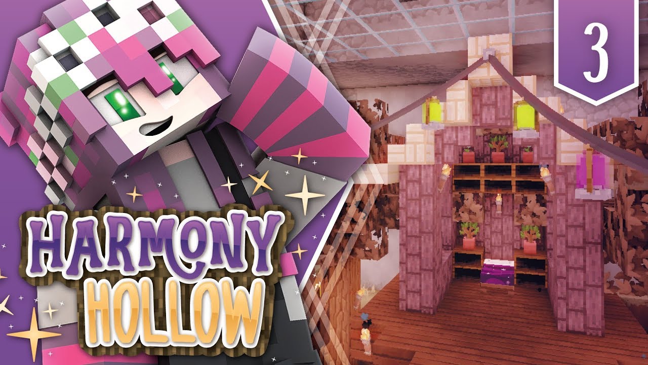 DECORATING MY HOUSE MINECRAFT HARMONY HOLLOW S5 3 YouTube