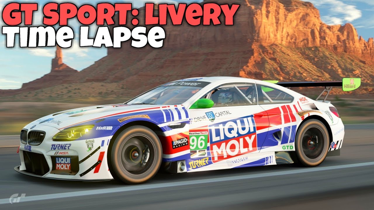 GT SPORT:  2018 #96 Turner Motorsport M6 GT3 - YouTube