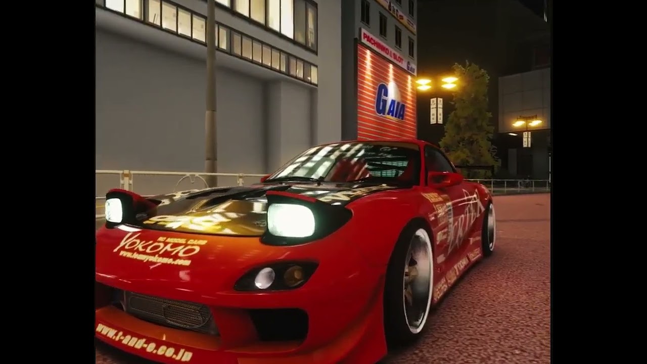 Mazda RX-7 Vertex Body Kit Assetto Corsa Cinematic