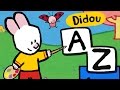 Apprendre les lettres avec didou  les lettres de a  z  alphabet compilation  plus  ici 