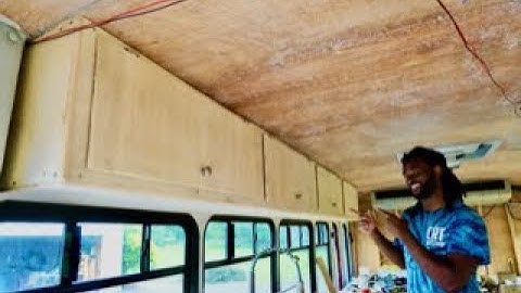HOW TO BUILD CABINETS IN A SHUTTLEBUS!!