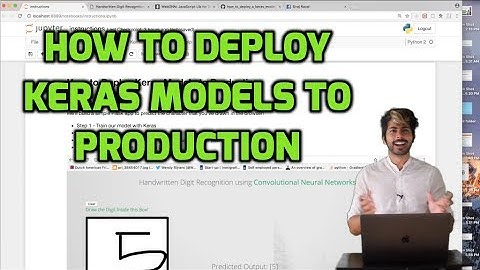 How to Deploy Keras Models to Production