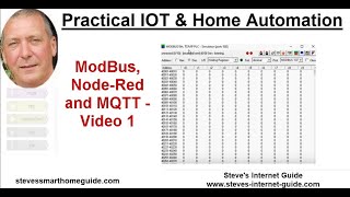 ModBus, Node-Red and MQTT -Video 1