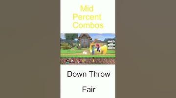 Smash Ultimate Easy Combos (Steve) #shorts #smashbros #smashultimate