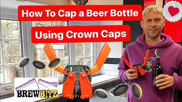 How To Use a Bottle Capper with Crown Caps - Kelly Bottle Capper