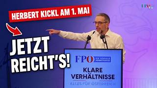 Herbert Kickl am traditionellen 1. Mai der FPÖ