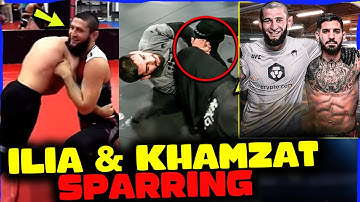 Khamzat Chimaev Gets TAKEN DOWN By Ilia Topuria In Sparring, NEW FOOTAGE Emerges of Alex Pereira!