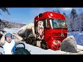 МЕРСЕДЕС НЕ ВЫВЕЗ СУРОВОГО МОРОЗА - СУРОВАЯ РОССИЯ в EURO TRUCK SIMULATOR 2