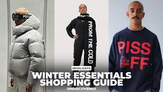 WINTER ESSENTIALS SHOPPING GUIDE