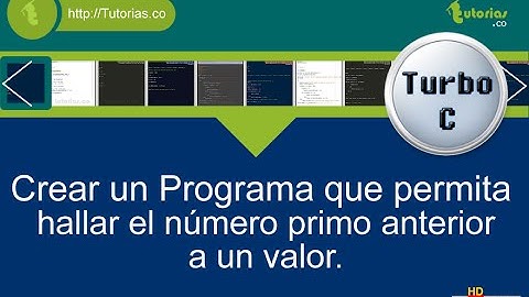 funciones – turbo C (el numero primo anterior a un valor)