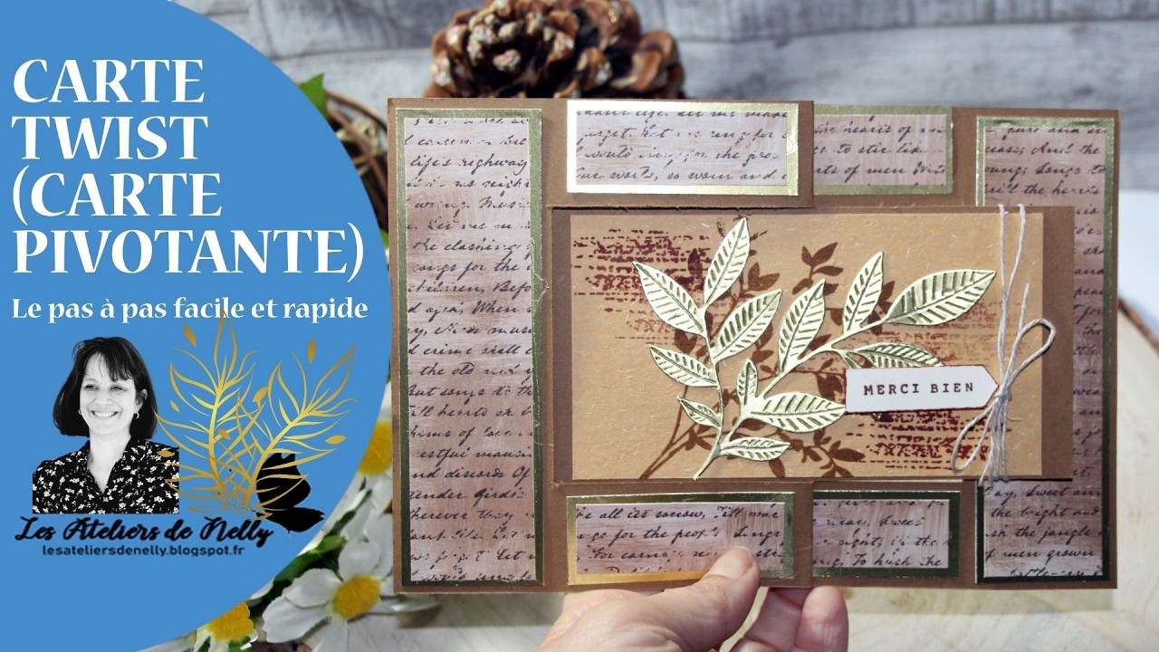 Carte twist ou carte pivotante : le pas à pas facile et rapide