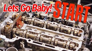 V15: Chevy Cruze Timing Job Done!  Priming Engine Oil before Starting this Motor