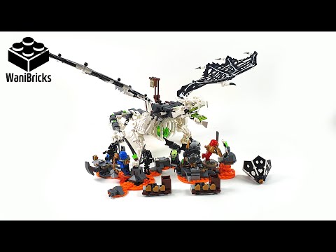 LEGO-NINJAGO-71721-Skull-Sorcerer's-Dragon---Lego-Speed-Build-Review