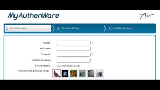 Community Portal Login - Step 1: Register on MyAuthenWare