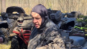 Как починить топором BRP XMR Renegade! Различия BRP XMR 650, 1000 и Yamaha Grizzly 700 при экстриме