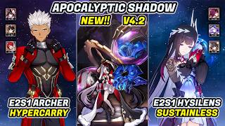 New!! Apocalyptic Shadow 4 3 Stars | E2S1 Archer & E2S1 Hysilens DOT | HSR 4.2 screenshot 3