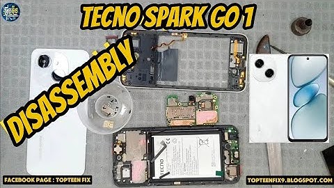 Tecno spark go 1 disassembly