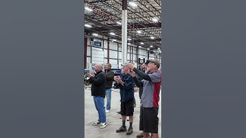 The first unit pulled into our new Customer Care Service Center this morning! 💥 #BrinkleyRV #RVLife