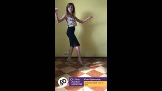 Онлайн-урок по Аргентинскому танго Solo (Базовый уровень)