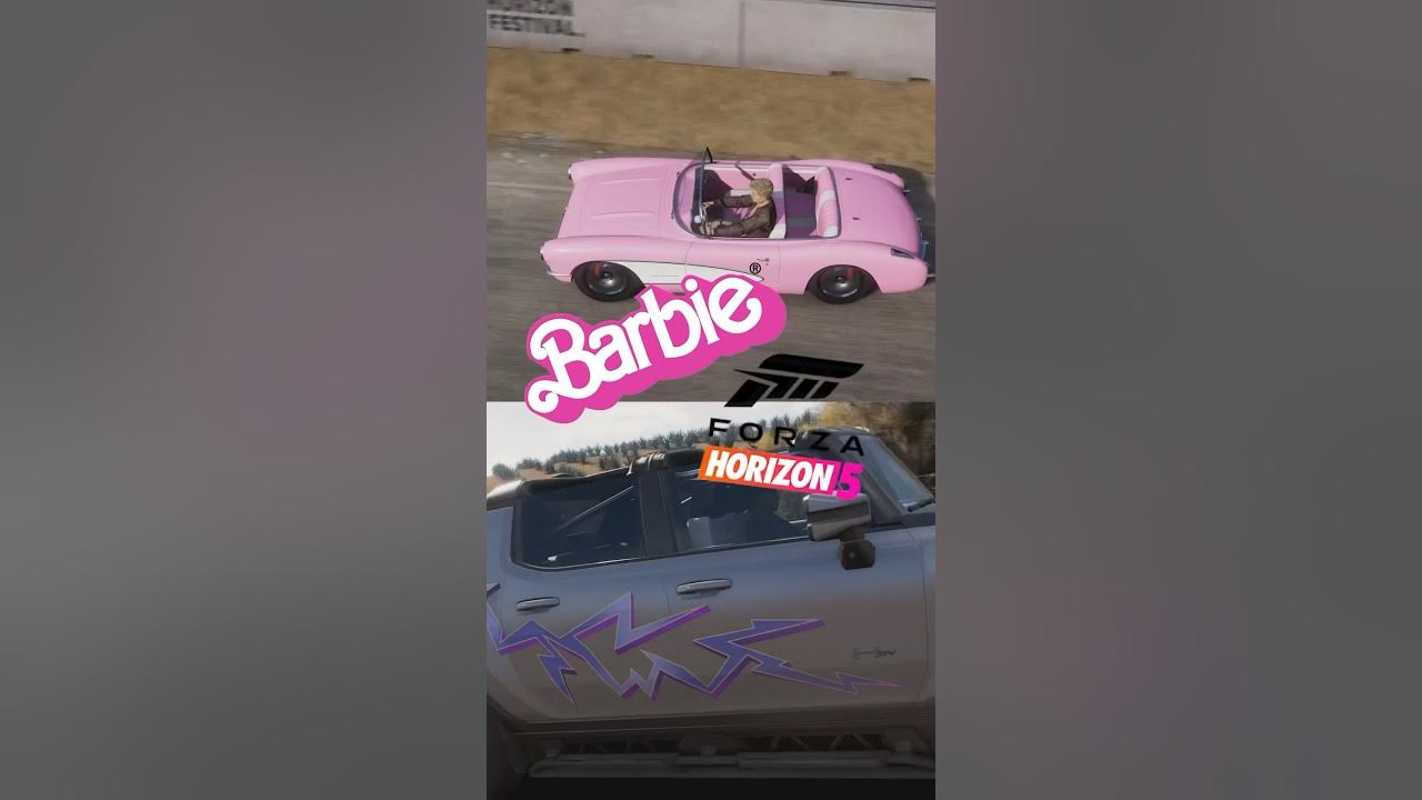 Not a joke: Forza Horizon 5 players can download and drive two free Barbie  movie cars - Neowin