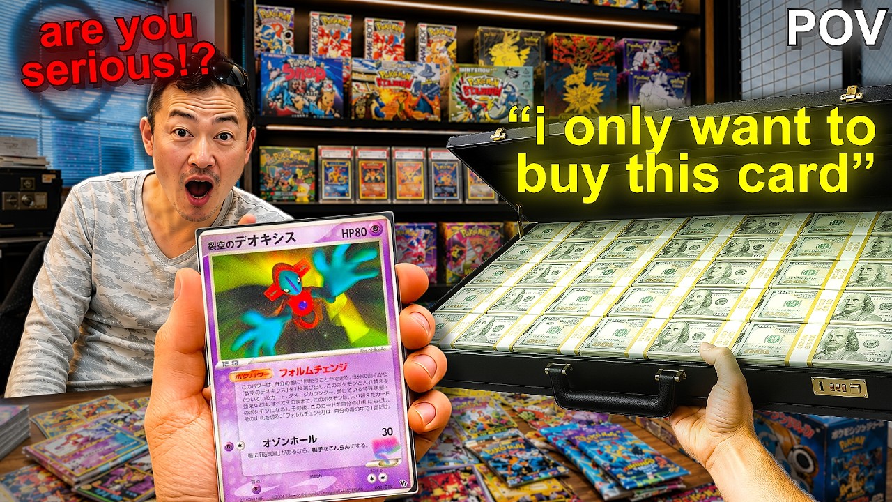 I Spent All My Money On Every Pokémon Card in Japan
