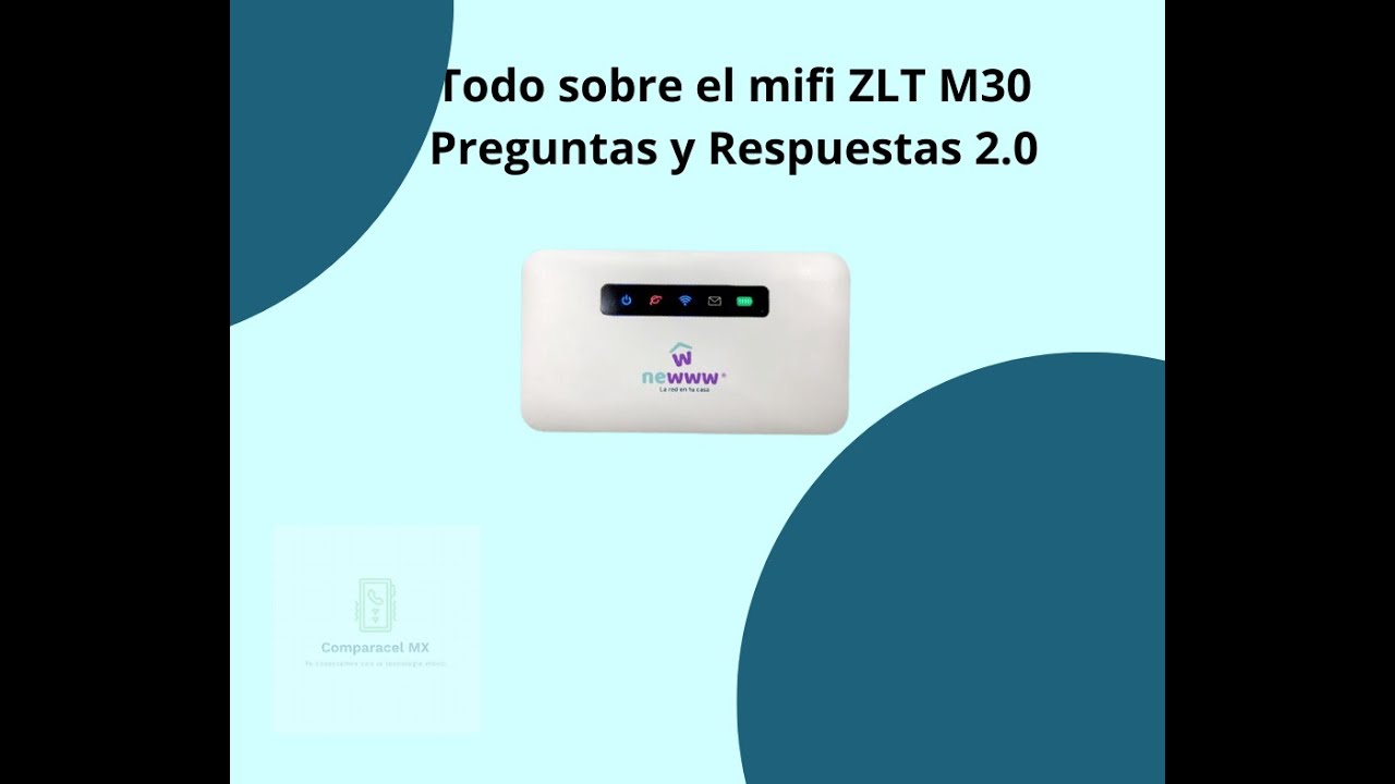 Preguntas y Respuestas Mifi ZLT M30 - YouTube