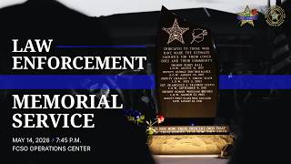 2026 Flagler County Sheriff's Office Law Enforcement Memorial Service