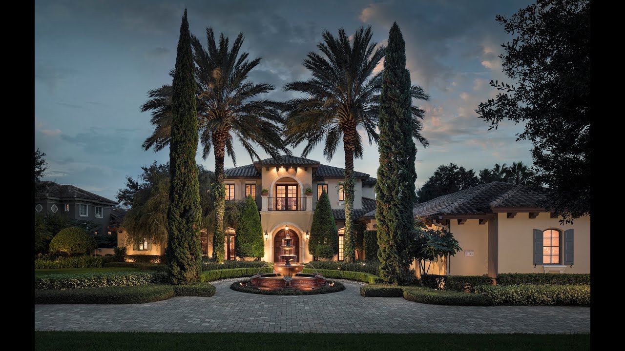 $3 million Tuscan estate in Windermere Florida.