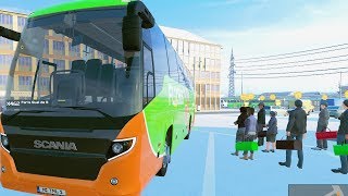 Coach Bus Simulator 2019 - Scania Touring in Luxembourg! 4K screenshot 4