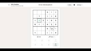 LinkedIn Mini-Sudoku Answer Today | 28 May 2026 - Puzzle #290 screenshot 4