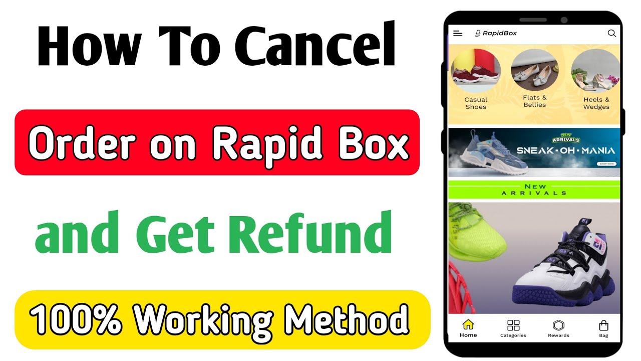 Rapid Box Create how to cancel order on rapid box | rapid box order cancel kaise kare ...