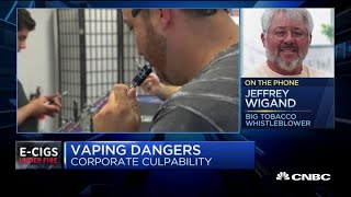 jeff wigand tobacco Tobacco whistleblower discusses corporate responsibility in vaping industry