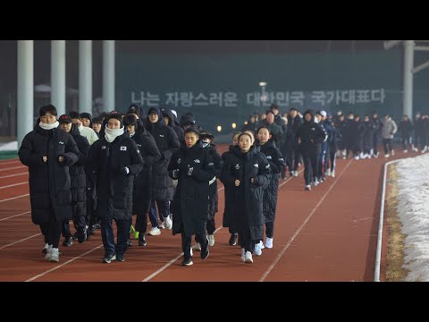 &amp;#39;파리까지 전력 질주&amp;#39;…올림픽의 해 뜨거운 진천선수촌 / 연합뉴스TV (YonhapnewsTV)